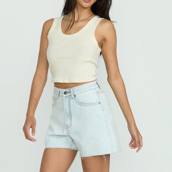 Billabong Riley Cut Off Denim Shorts - Picture 2 of 8